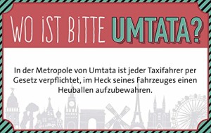 Wo ist bitte Umtata - Beispielfrage