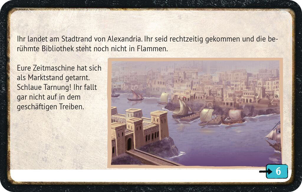 QUIZscape Missionskarte Kleopatra